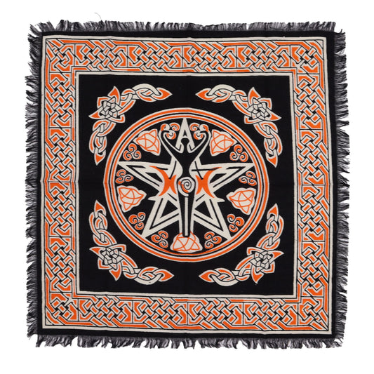 Esoteric Fringed Altar Cloth - Earth Mother