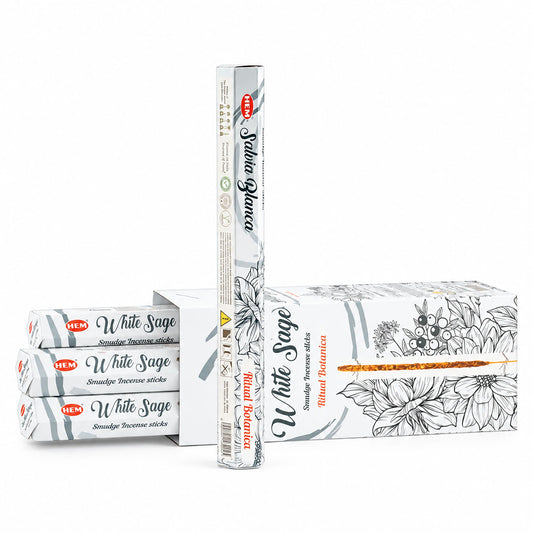 HEM Hexagonal Incense - Smudge - White Sage