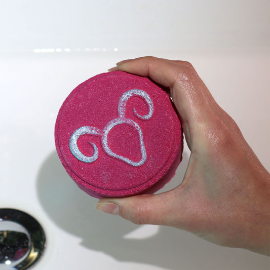 Set of Zodiac Bath Fizzers with Horoscope - Capricorn