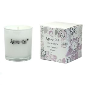 Agnes + Cat Votive Candle - Tea and Roses