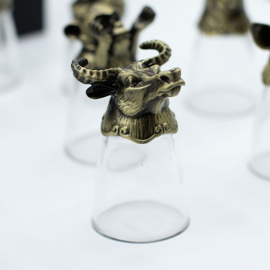Gift Set of 12 Glasses (25ml) - Forest & Mystical Creatures