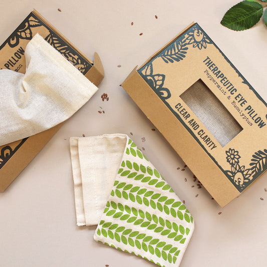 Agnes + Cat Eye Pillow - Clear & Clarity