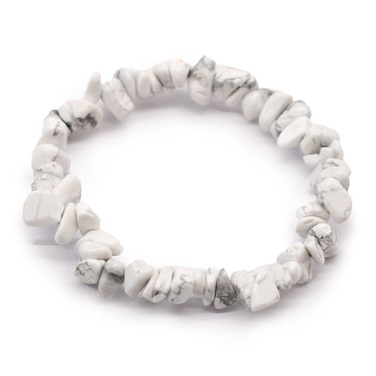 White Jasper Gem Bracelet Bath Bomb