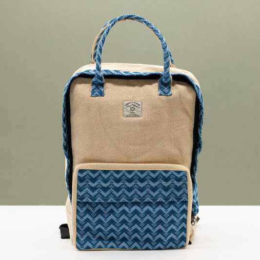 Large Kathmandu Backpack - Dhaka Design (39x28x13cm)