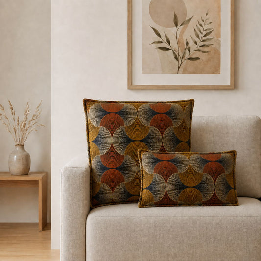 Classic Cushion Cover - Urban Swirl - 60x60cm - Jumbo Style