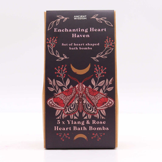 Enchanting Heart Heaven Bath Heart Gift Set