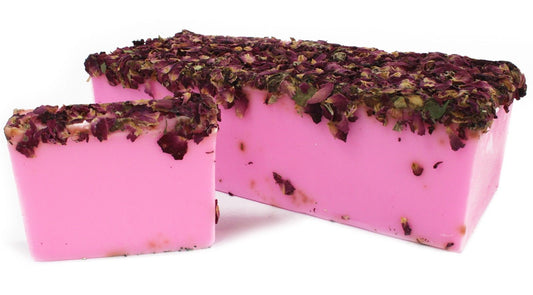 Pack of 13 Rose & Rose Petals Soap Bars