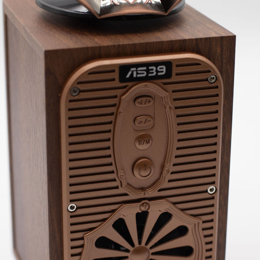 Retro Tall Gramophone Speaker (Extra Loud) - Bluetooth - 8 watt