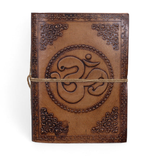 Assorted Esoteric Leather Notebooks - 15x11.5 cm