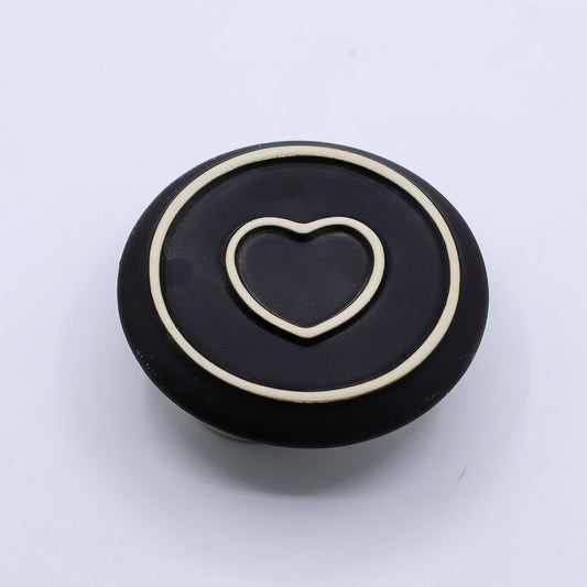 Palo Santo Stick & Smudge Holder - Mandala - White & Grey