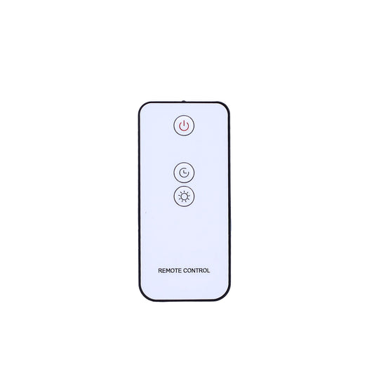 Salt Stone Flame Effect Aroma Diffuser - White USB - Colour Change and Timer