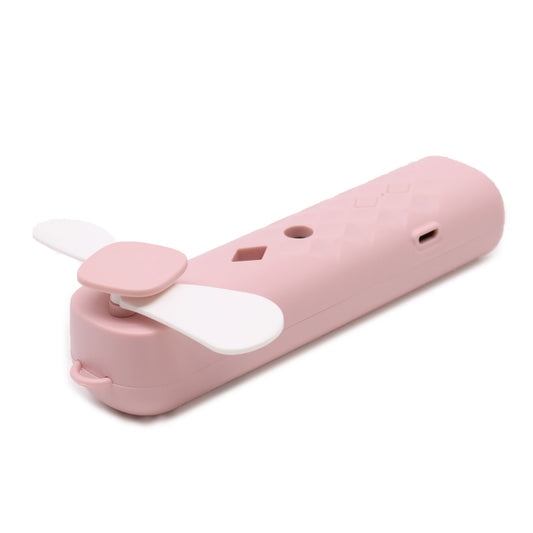 Pink Nano Mist Face Fan & Spray - USB chargable