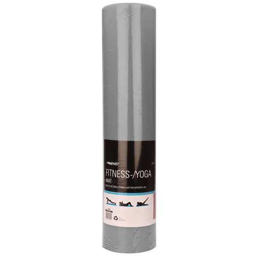 Avento Fitness Yoga Mat 160x60 cm Grey PE 41VG-GRI-Uni