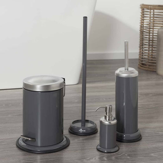 Sealskin Toilet Brush and Holder Acero Grey 361730514