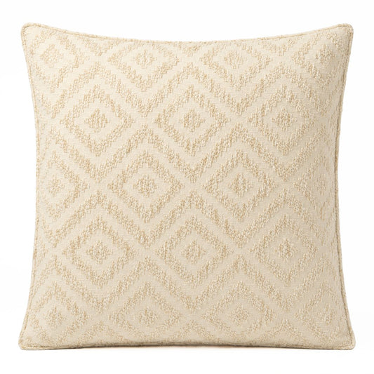 Classic Cushion Cover - Neutral Geo Creme - 60x60cm - Jumbo Style