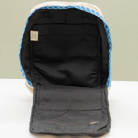 Large Kathmandu Backpack - Dhaka Design (39x28x13cm)