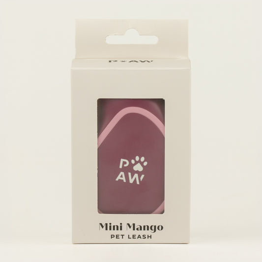 Paw Pet Leash - Mini Mango - Plum - 3m