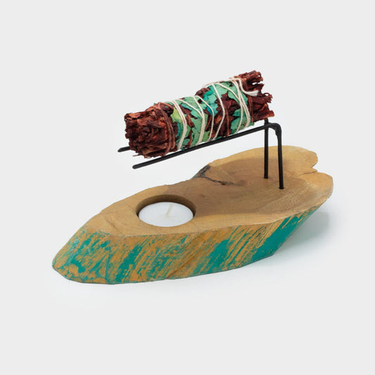 Palo Santo Heater - Greenwash Gamel Wood
