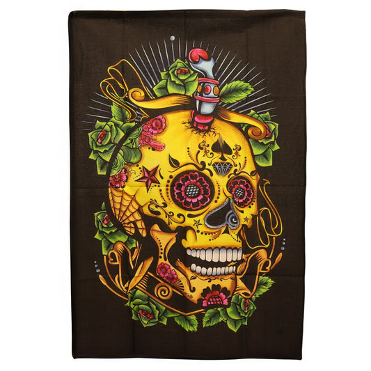 Cotton Wall Art (70x110cm) - Dead of the Dead Skull