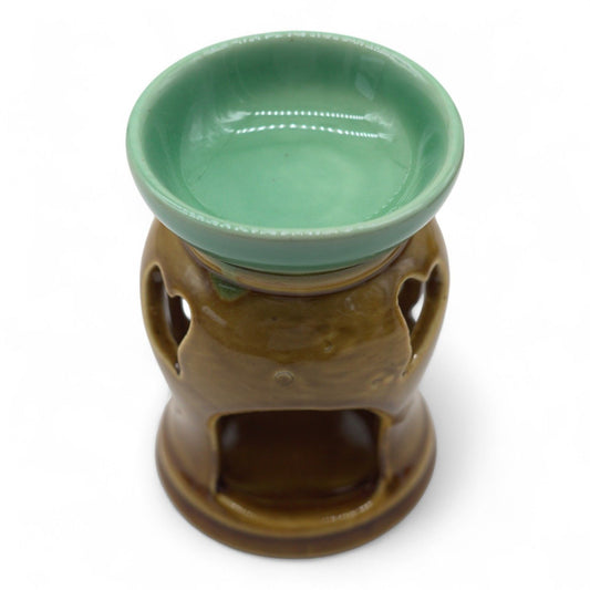 Classic Rustic Oil Burner - Heart Cut-out (assorted)