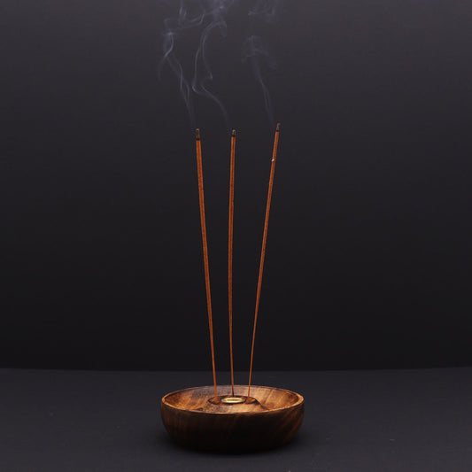 Incense Stick & Cone Burner Disc - Hamsa