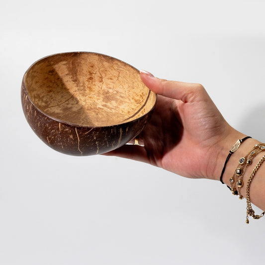 Medium Natural Coconut Bowl