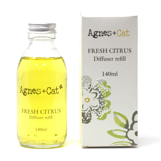 Agnes + Cat Reed Diffuser Refill - Fresh Citrus 150ml