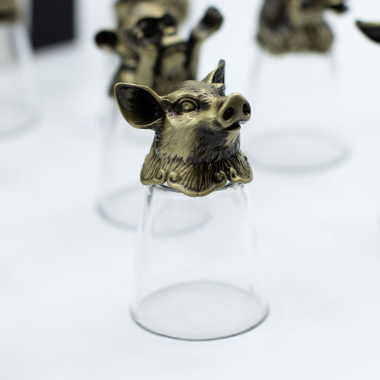 Gift Set of 12 Glasses (25ml) - Forest & Mystical Creatures