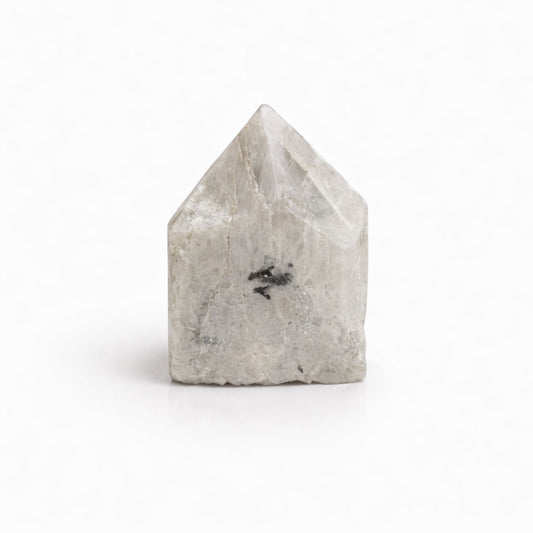 Gemstone Top Polished Points - Rainbow Moonstone (approx 5-6 pieces)
