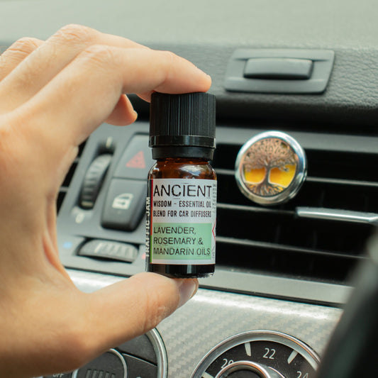 10ml Aromatherapy Car Blend - Travel Ease
