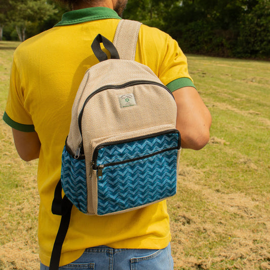 Standard Kathmandu Backpack - Dhaka Design (34x27x10cm)