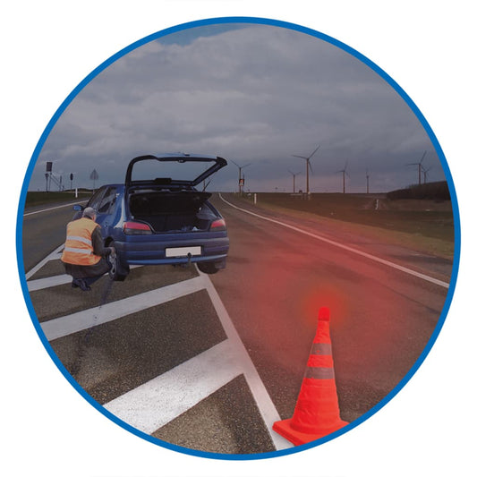 ProPlus Safety Cone Collapsible with LEDs 540319